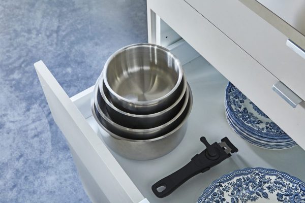 Set de 4 casseroles et 1 manche amovible Comète - 14 à 20cm – Image 3