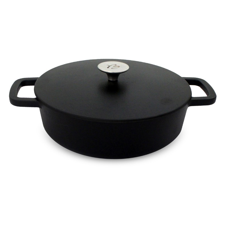 Cocotte en fonte avec couvercle - 26cm - Black design