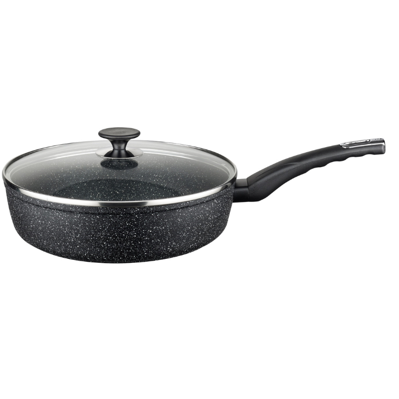 Sauteuse anti-adhérente avec couvercle - Granit Evolution