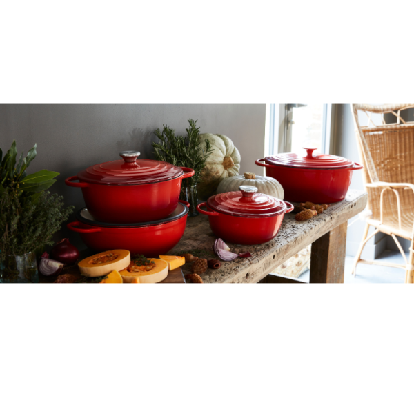Cocotte en fonte basse ronde gamme "Tradition" – Image 2