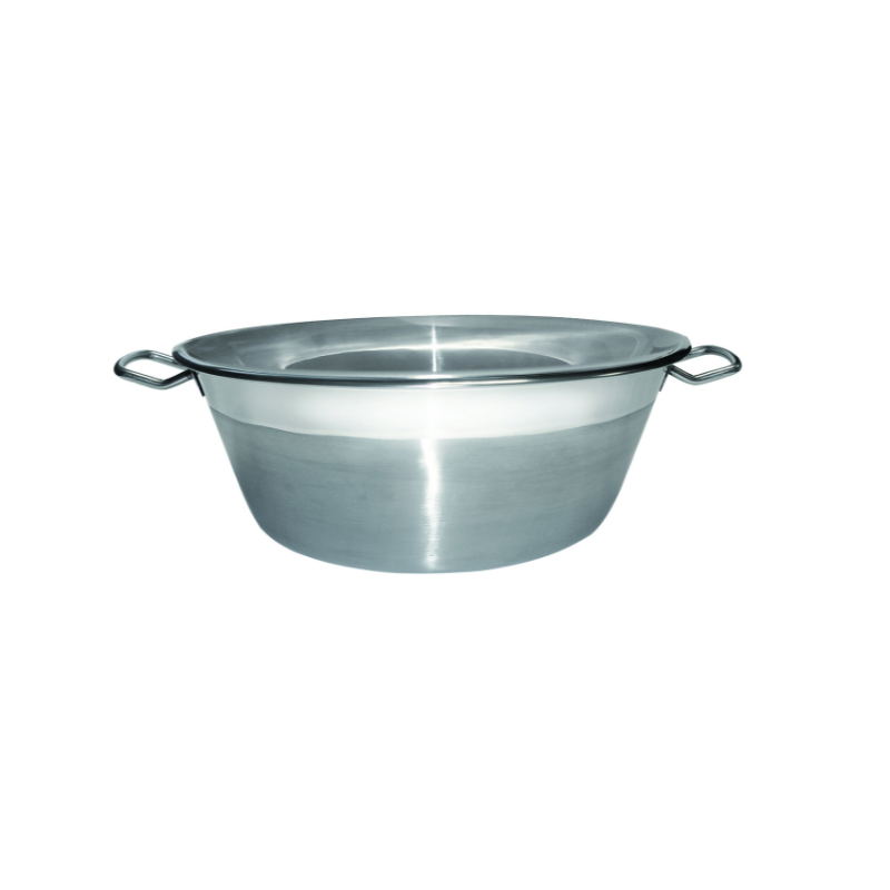 Bassine à sucreries en inox - 38cm