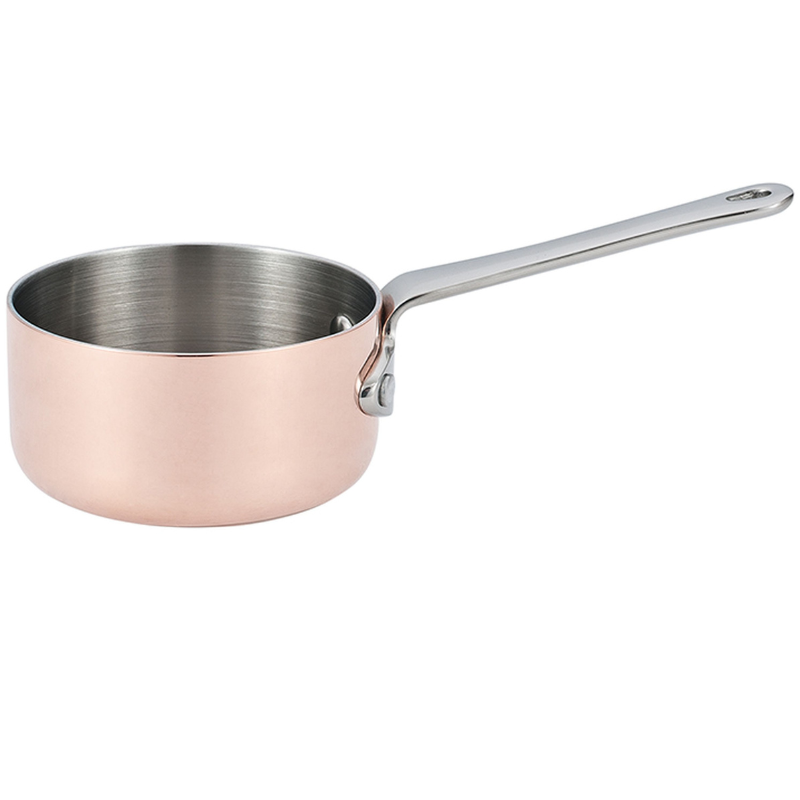 Casserole en cuivre de 2mm d'épaisseur - 9cm - Les miniatures