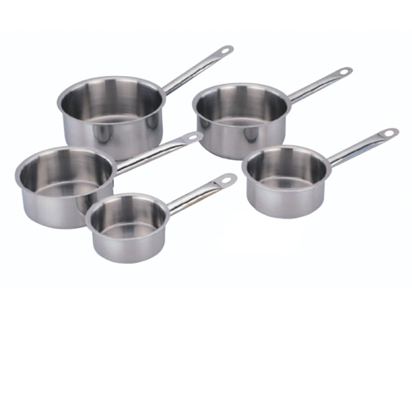 Série de 5 casseroles en acier inoxydable - Professionnelle – Image 2