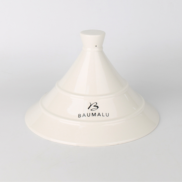Tajine en acier avec couvercle en céramique - 30cm – Image 3