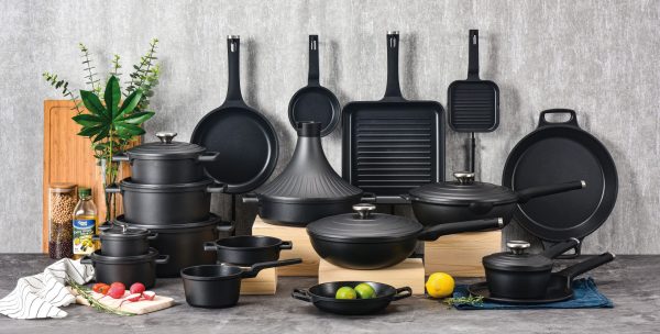 Sauteuse anti-adhérente avec couvercle - 28cm - Stockholm – Image 2
