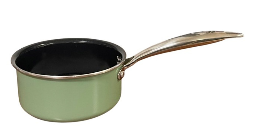 Mini casserole Ø14 cm coloris vert