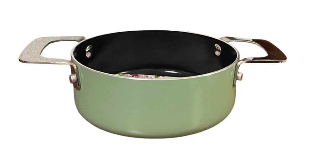 Mini plat Ø16 cm coloris vert
