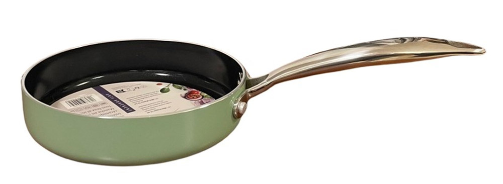 Mini poêle Ø16 cm coloris vert