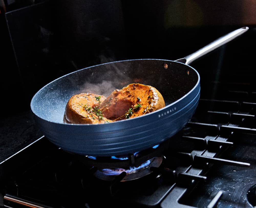 Wok anti-adhérent - 30cm - Basalt Futur