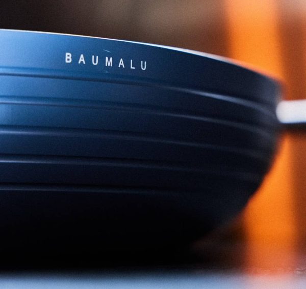 Wok anti-adhérent - 30cm - Basalt Futur – Image 2