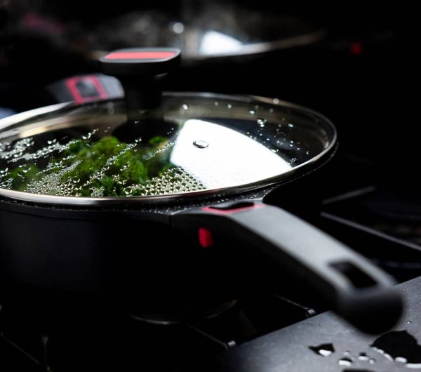 Sauteuse anti-adhérente avec couvercle - Granit pro céramique – Image 2