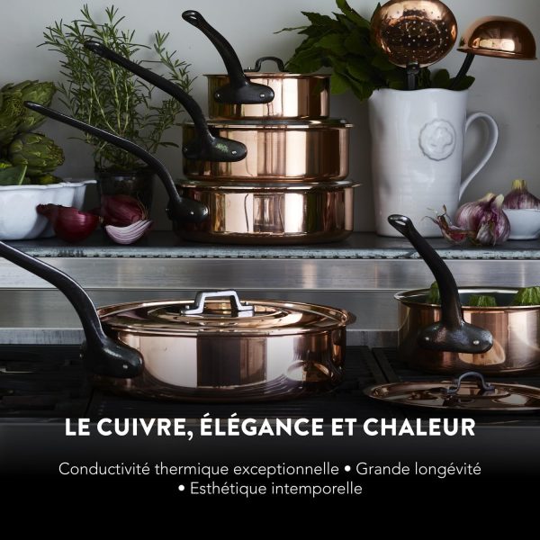 Plat à four rectangulaire en cuivre de 2mm d'épaisseur - 12 x 10cm - Les miniatures – Image 4